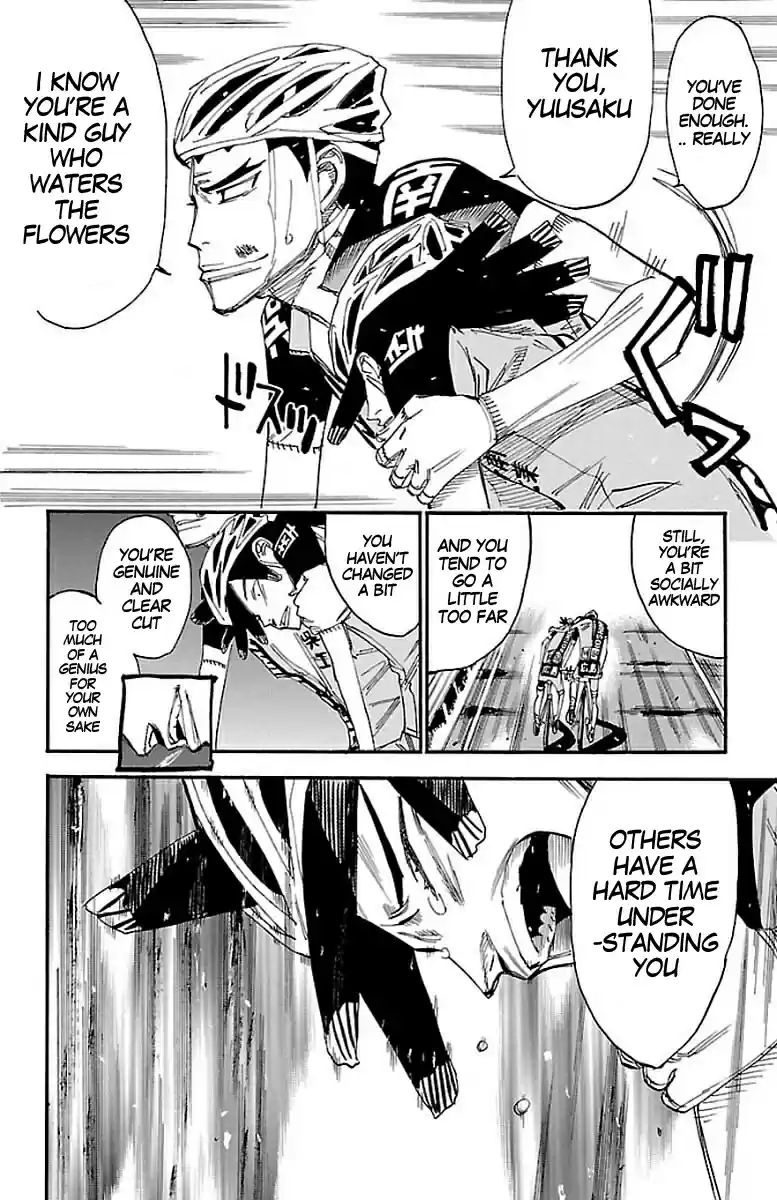 Yowamushi Pedal 448 the death game's score