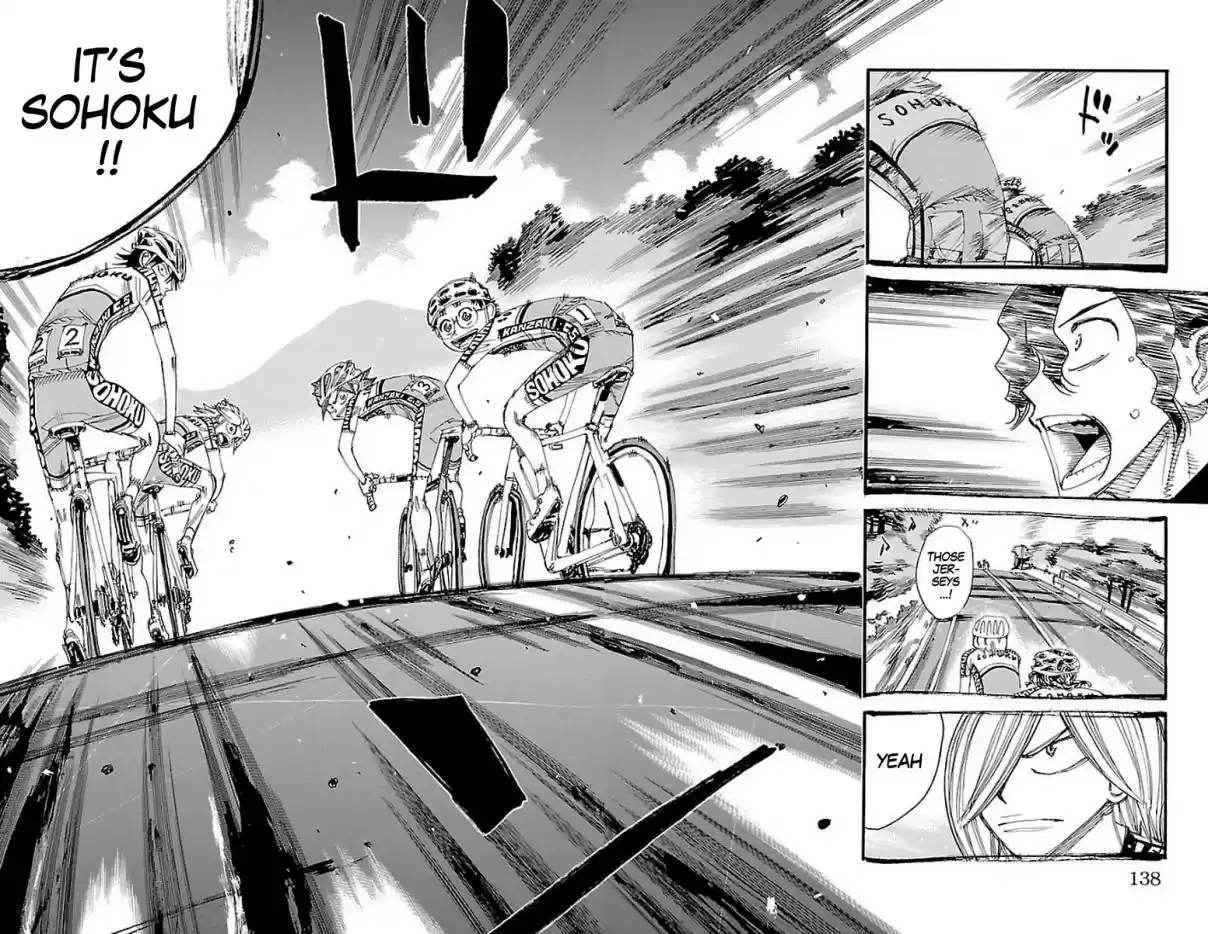 Yowamushi Pedal 448 the death game's score