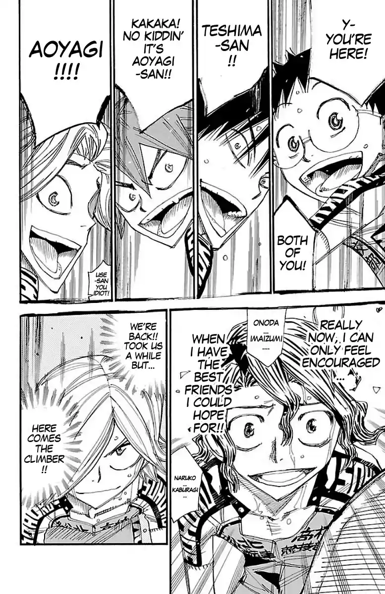 Yowamushi Pedal 448 the death game's score