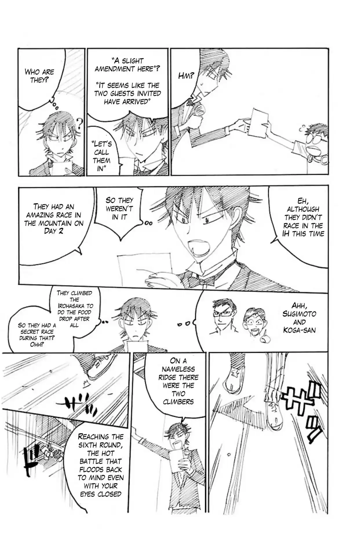 Yowamushi Pedal Ch. 54.5 Do your Best!! Shunsuke kun!