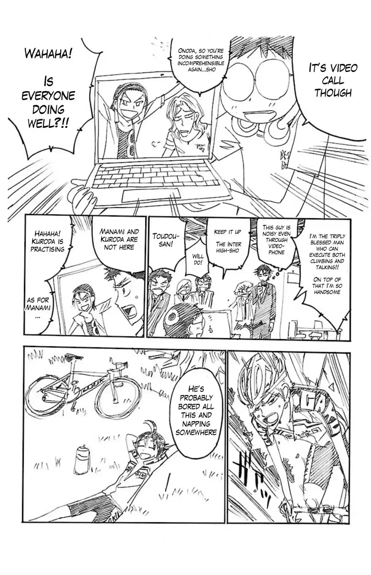 Yowamushi Pedal Ch. 54.5 Do your Best!! Shunsuke kun!