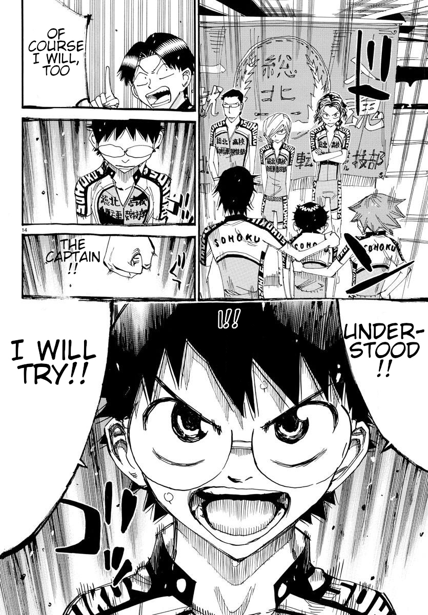 Yowamushi Pedal Ch. 606 Sohoku's third generation