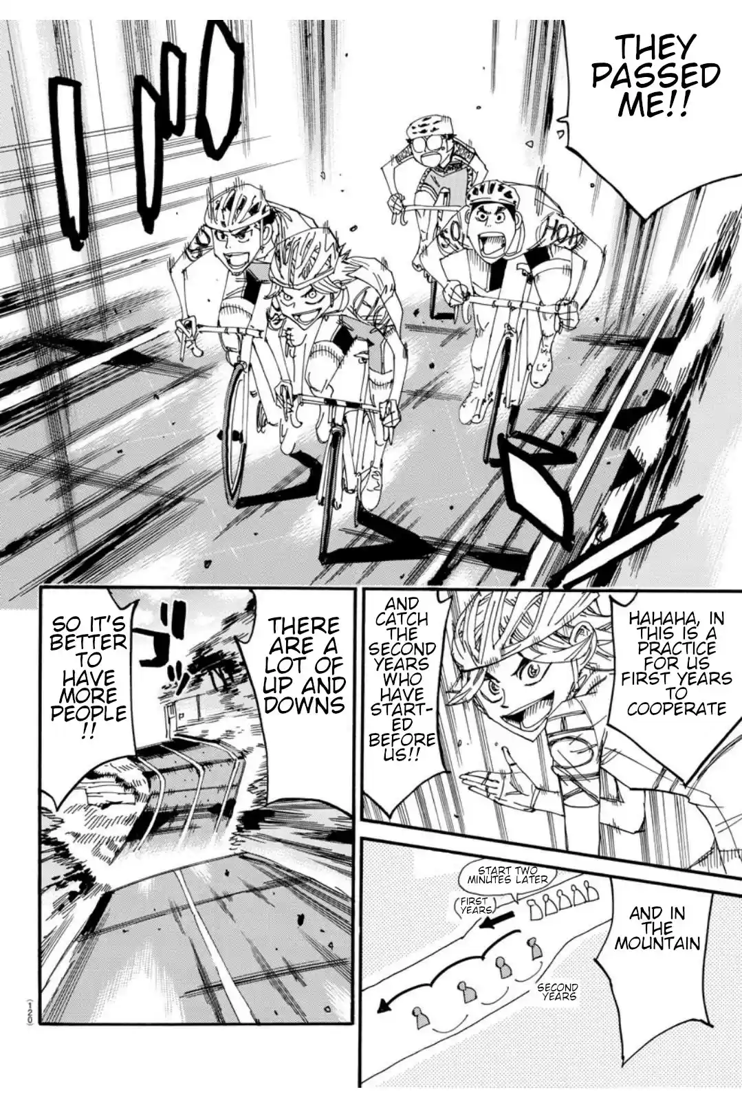 Yowamushi Pedal Ch. 611 Towards the team's first battle!!
