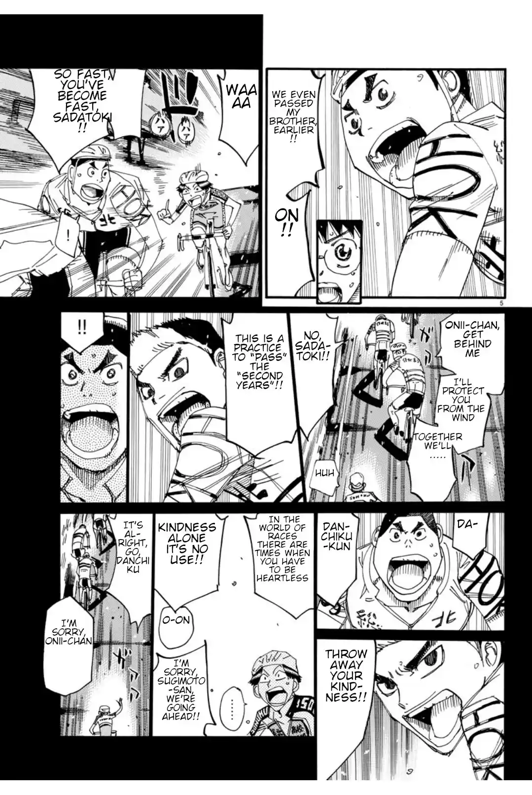 Yowamushi Pedal Ch. 611 Towards the team's first battle!!