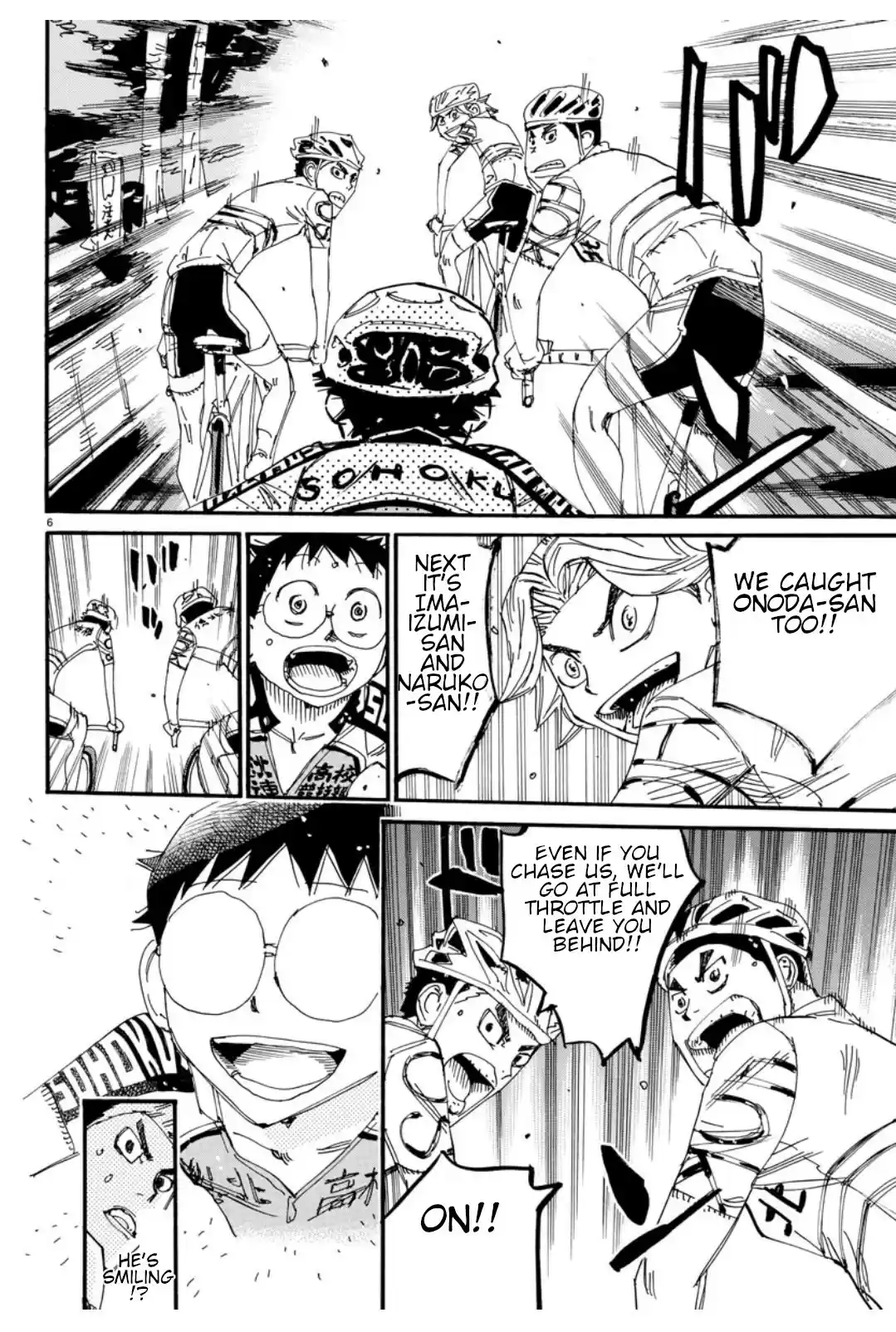 Yowamushi Pedal Ch. 611 Towards the team's first battle!!