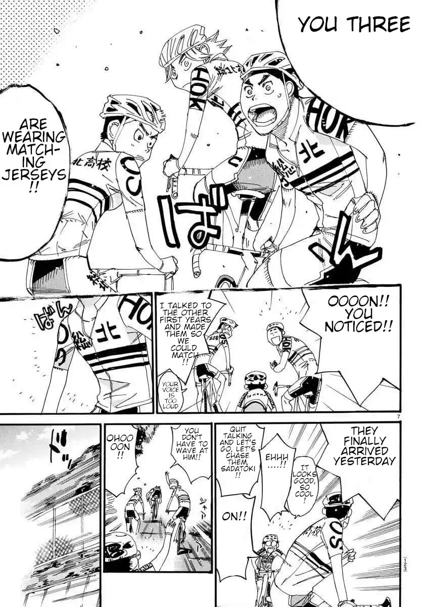 Yowamushi Pedal Ch. 611 Towards the team's first battle!!