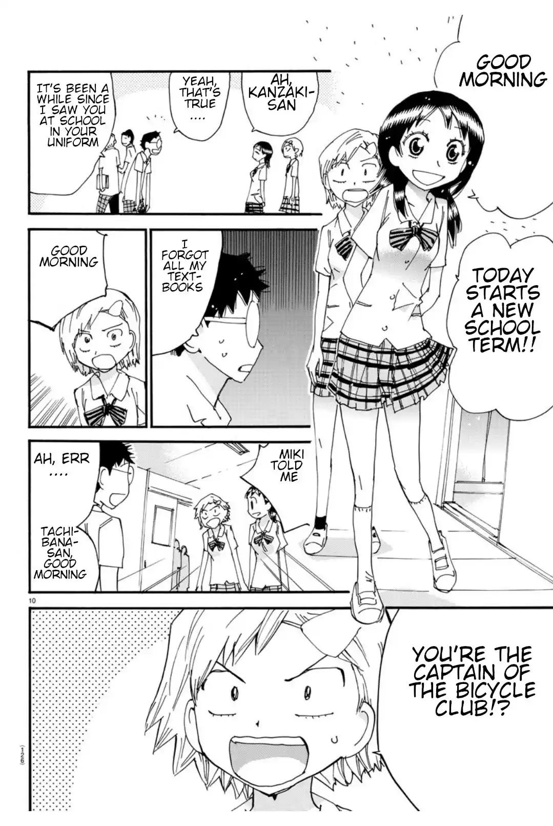 Yowamushi Pedal Ch. 611 Towards the team's first battle!!