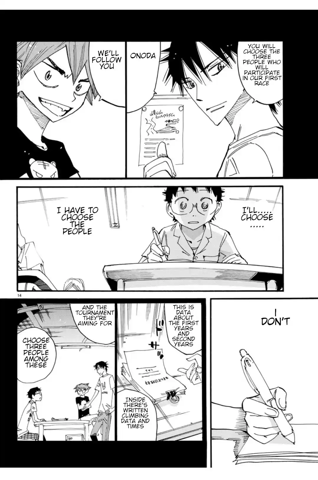 Yowamushi Pedal Ch. 611 Towards the team's first battle!!