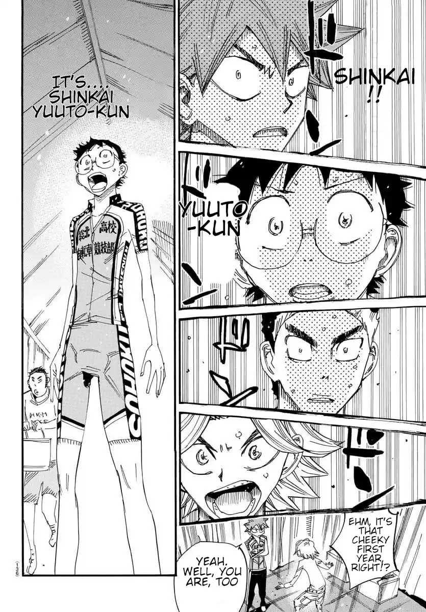 Yowamushi Pedal Ch. 613 The two people from Hakogaku!!