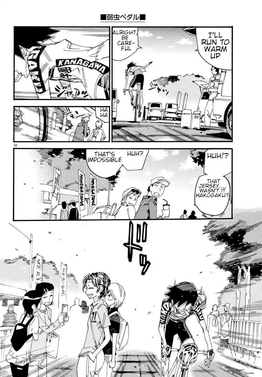 Yowamushi Pedal Ch. 613 The two people from Hakogaku!!