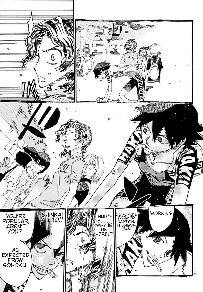 Yowamushi Pedal Ch. 613 The two people from Hakogaku!!