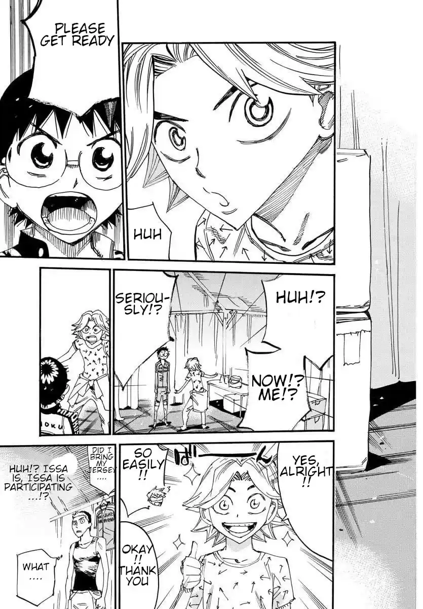 Yowamushi Pedal Ch. 613 The two people from Hakogaku!!