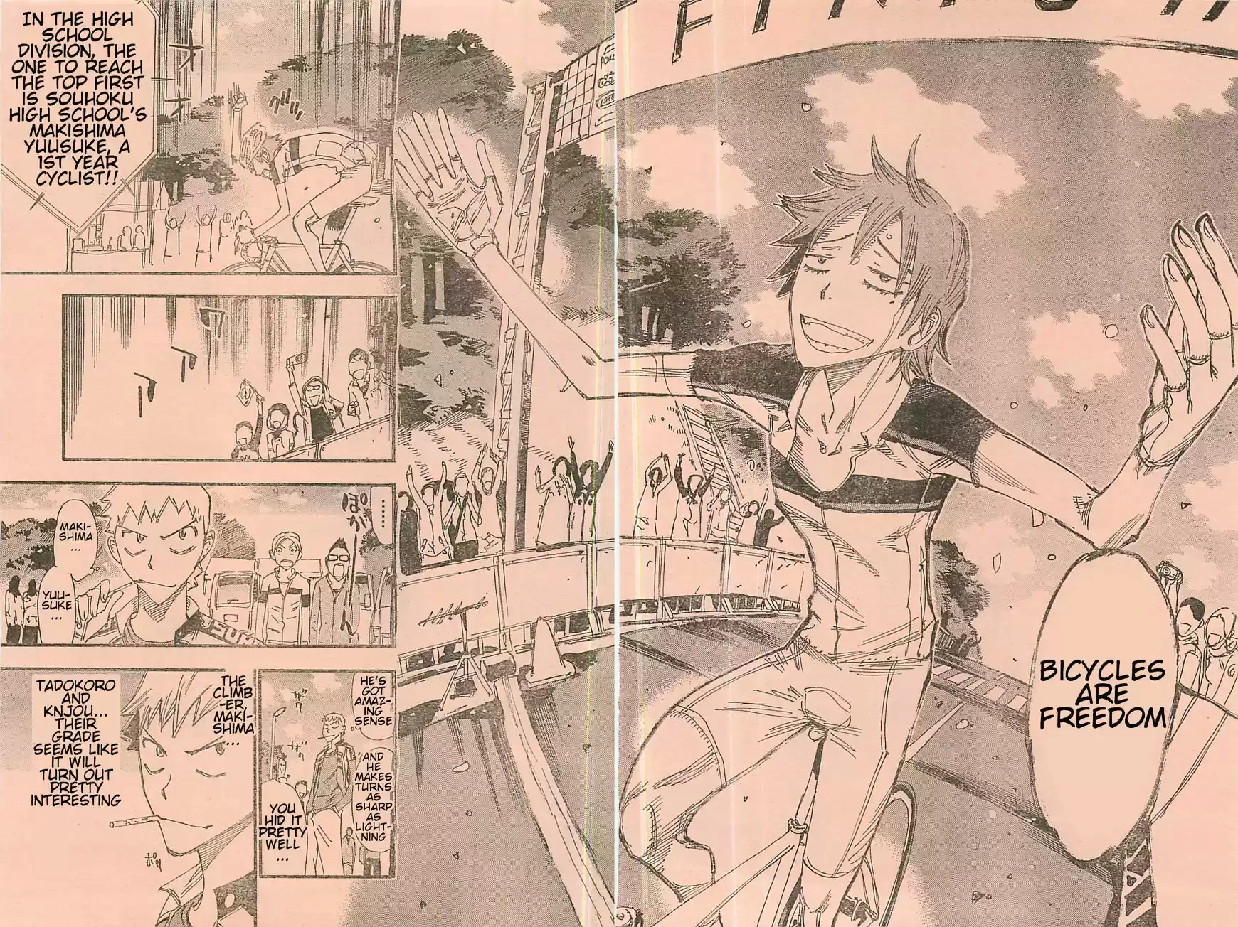 Yowamushi Pedal ch.103.4