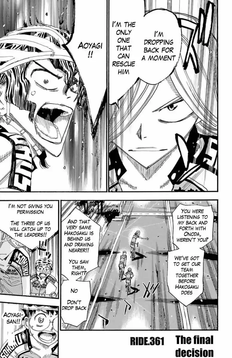 Yowamushi Pedal ch.361