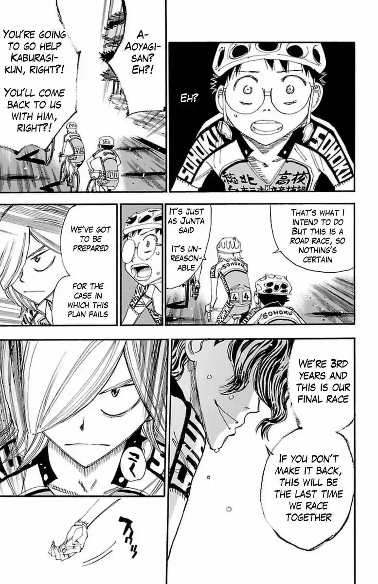 Yowamushi Pedal ch.361