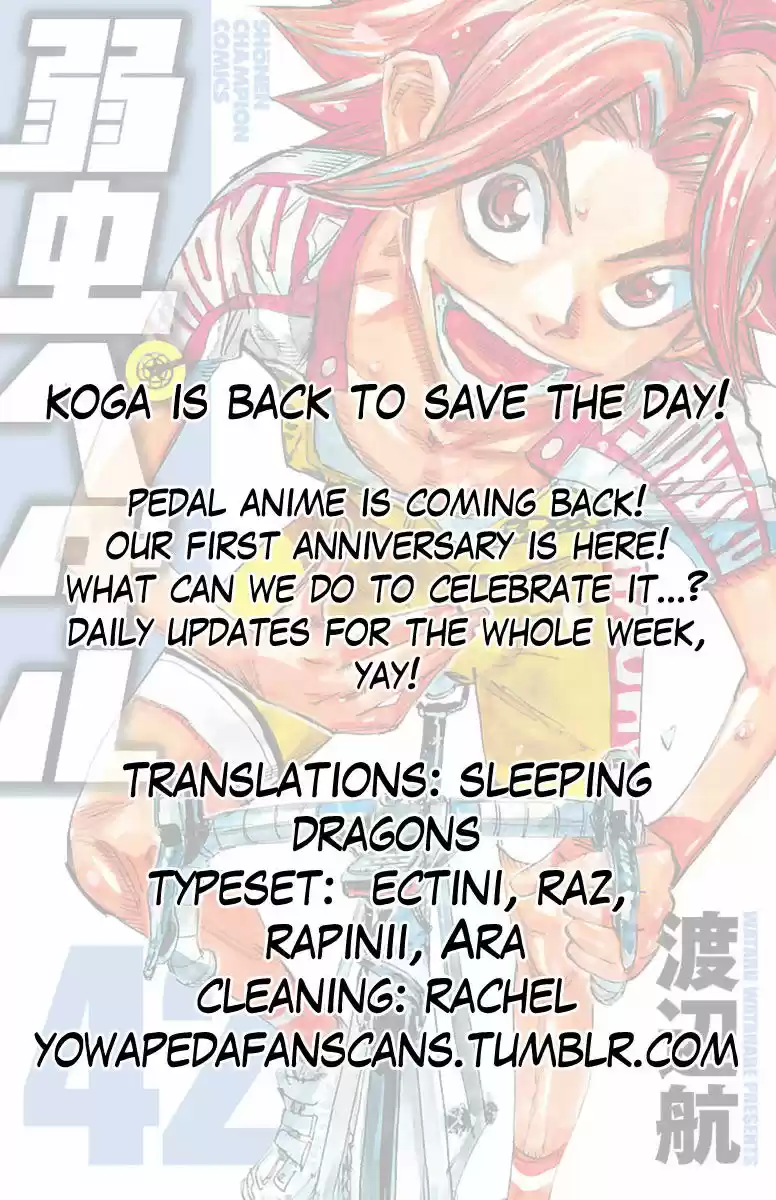 Yowamushi Pedal ch.361