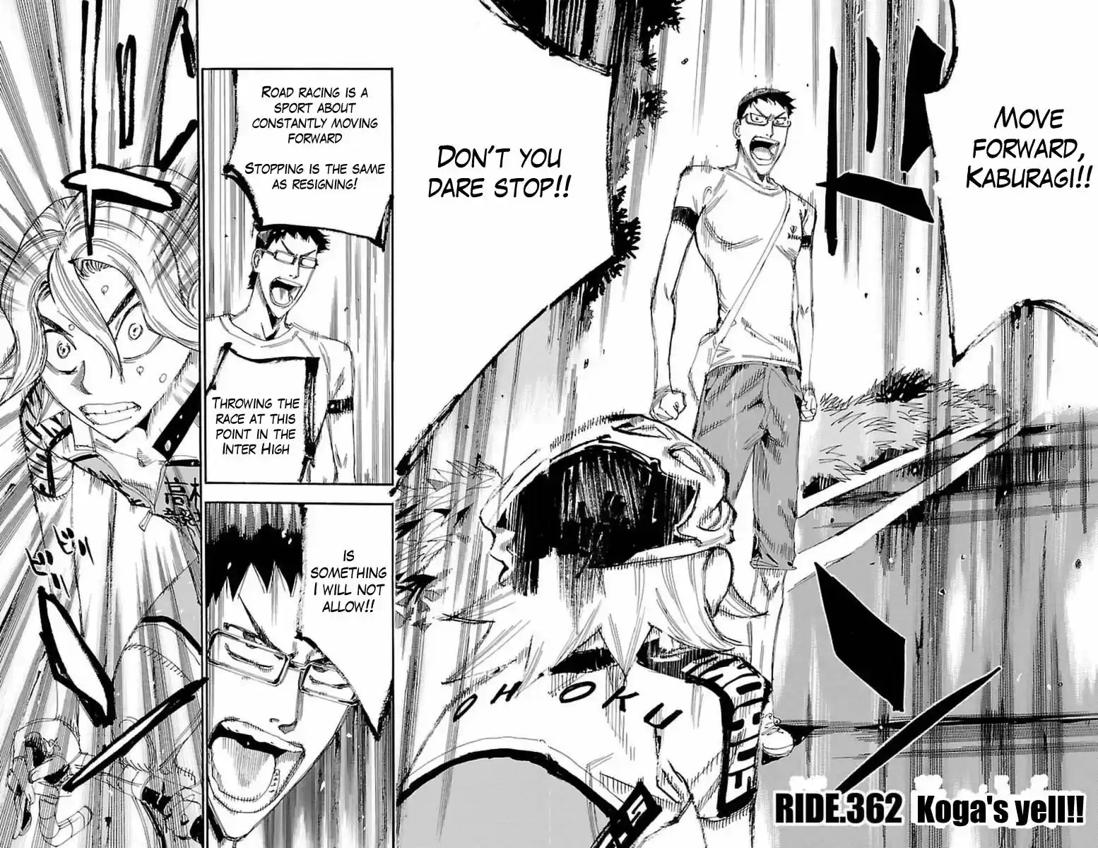 Yowamushi Pedal ch.362
