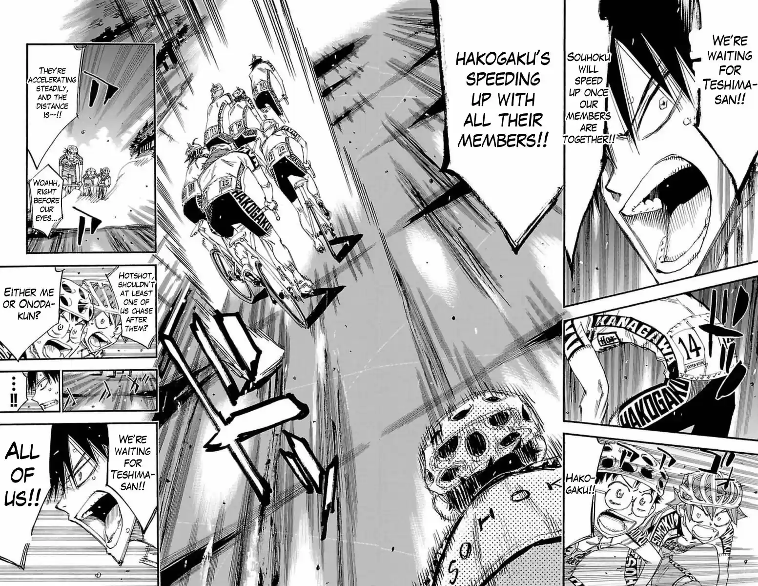 Yowamushi Pedal ch.370