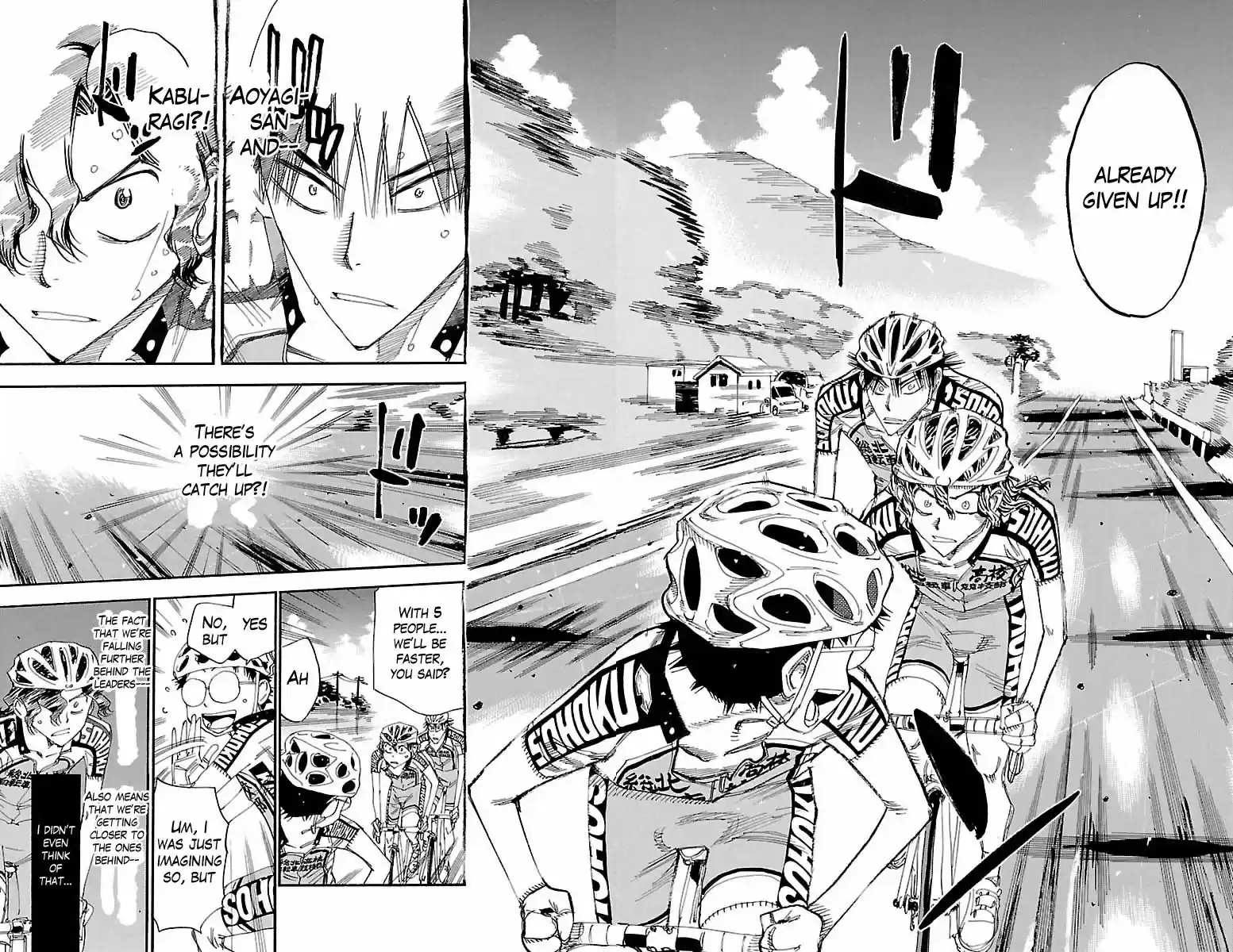 Yowamushi Pedal ch.387
