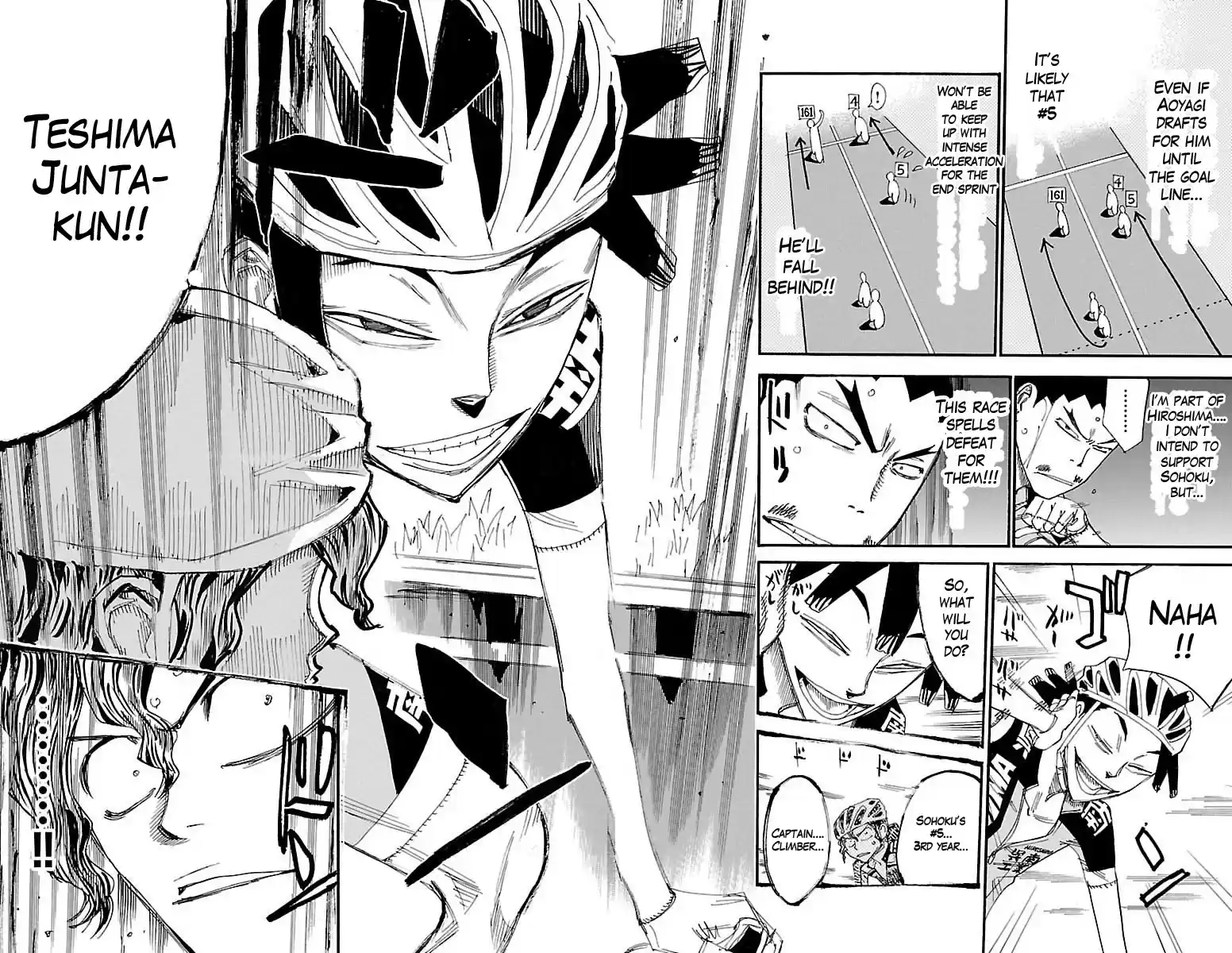 Yowamushi Pedal Chapter 442: Dwindling Life