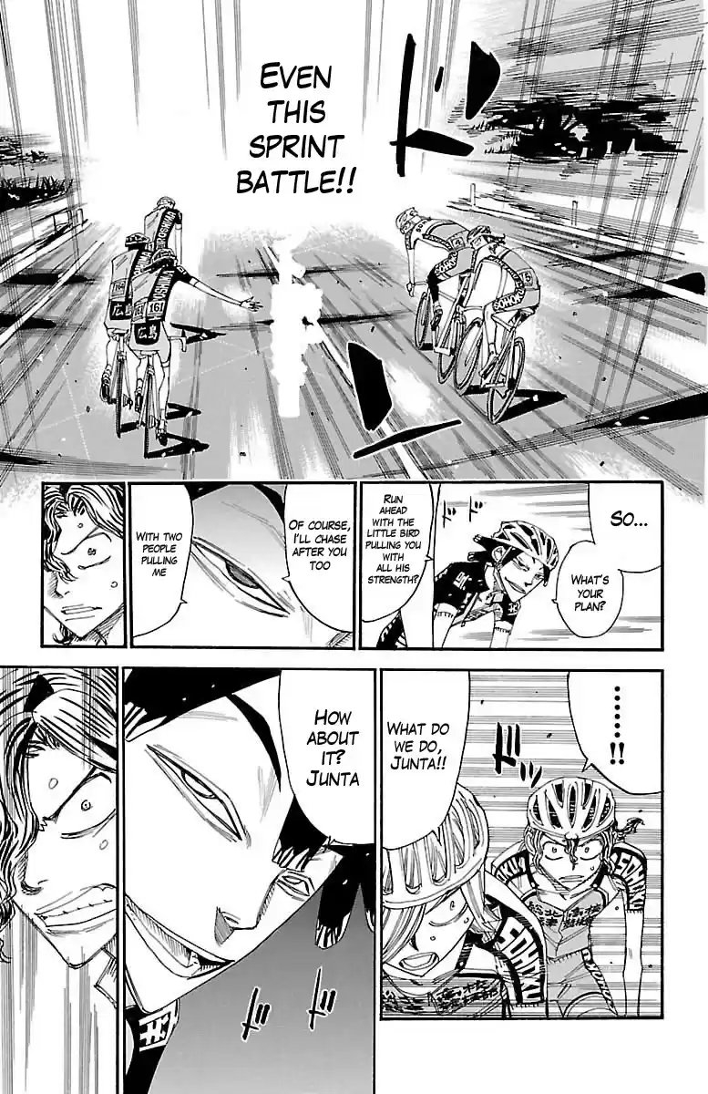 Yowamushi Pedal Chapter 442: Dwindling Life