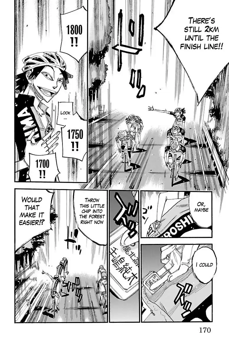 Yowamushi Pedal Chapter 442: Dwindling Life