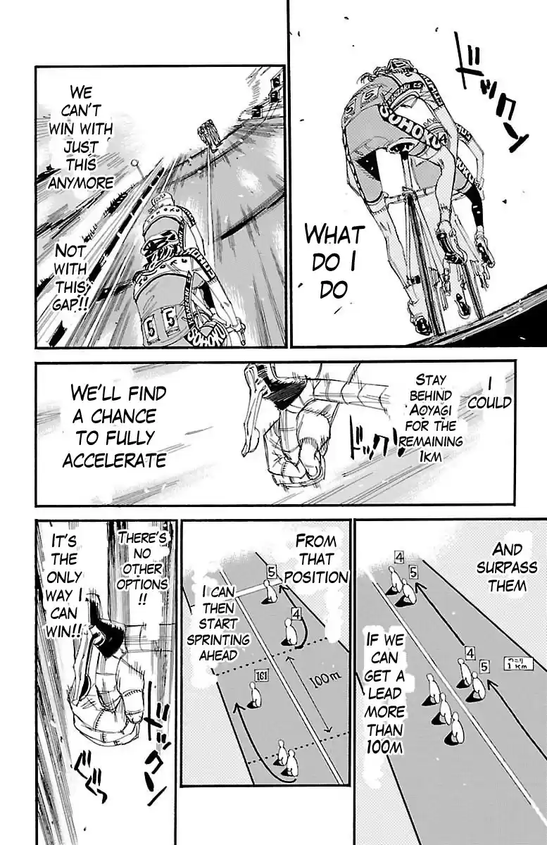 Yowamushi Pedal Chapter 442: Dwindling Life