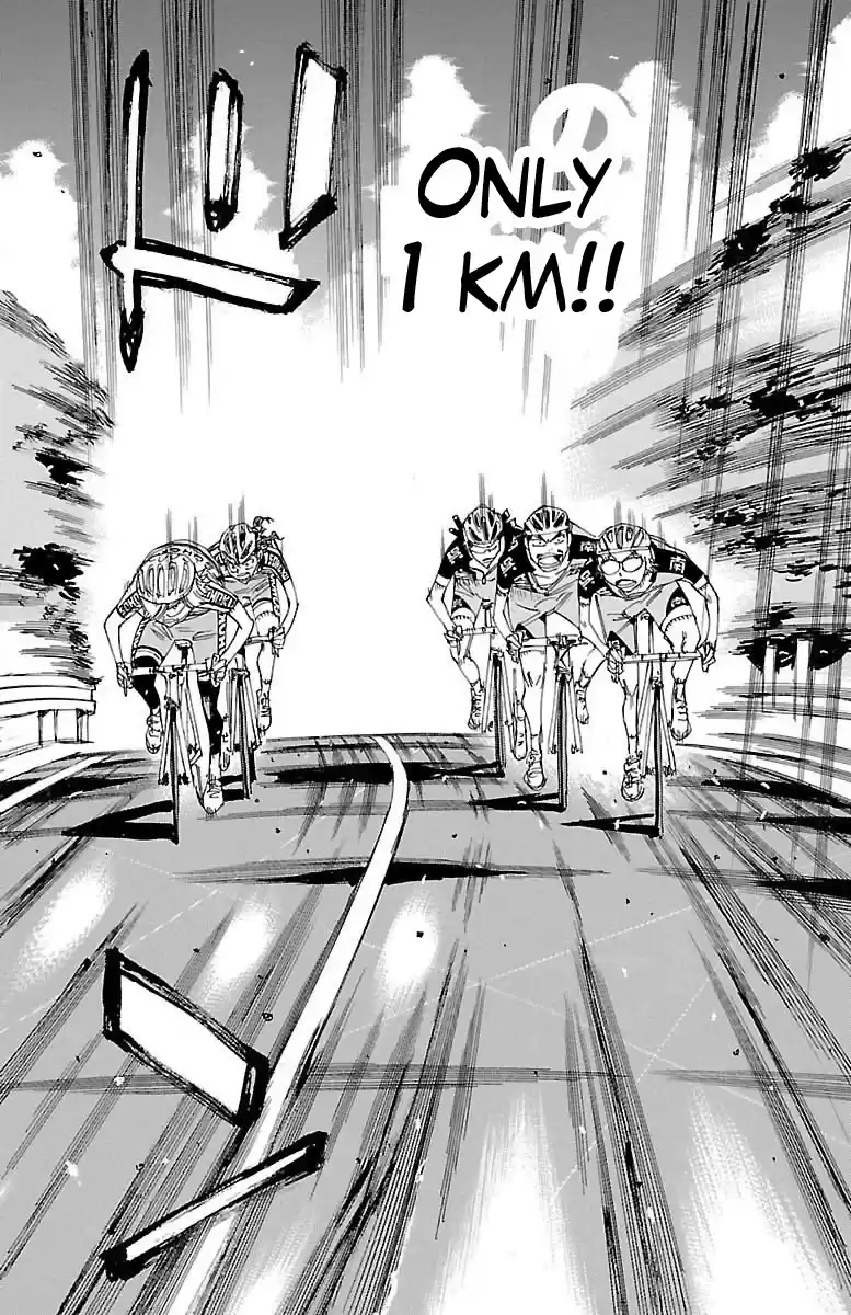 Yowamushi Pedal Chapter 442: Dwindling Life