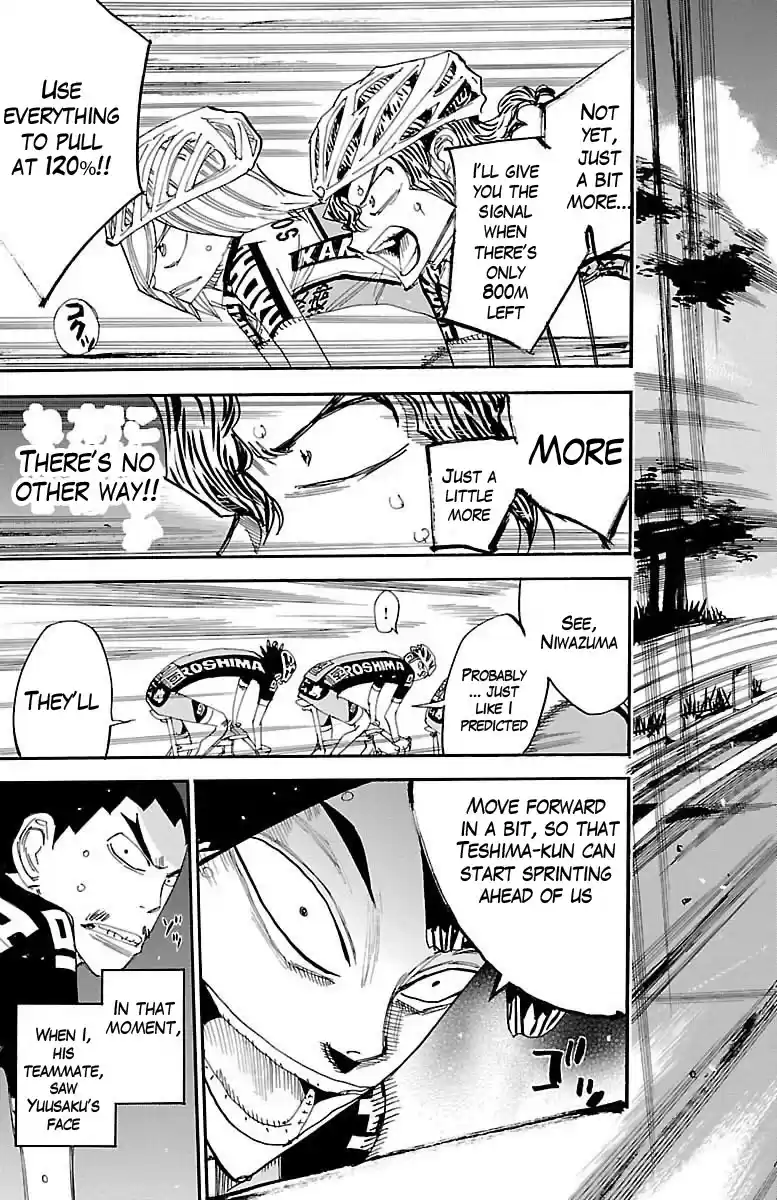 Yowamushi Pedal Chapter 442: Dwindling Life