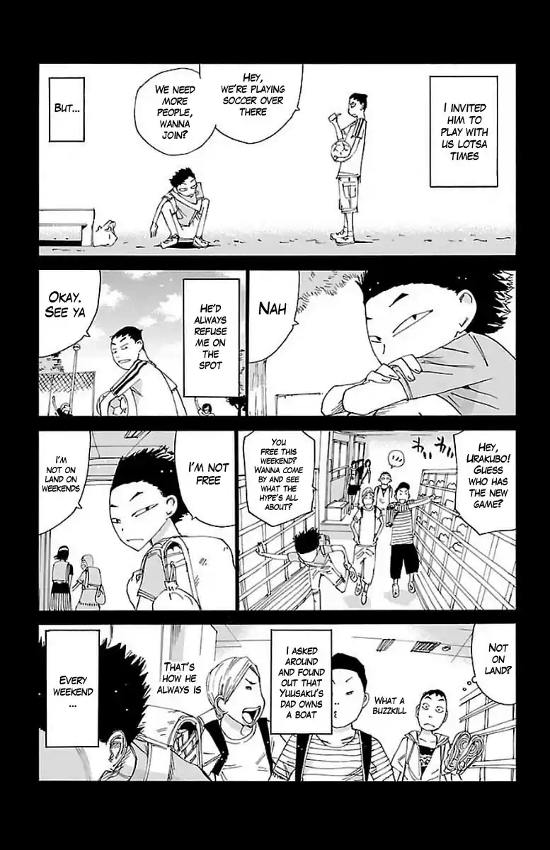 Yowamushi Pedal Chapter 443: Urakubo Yuusaku