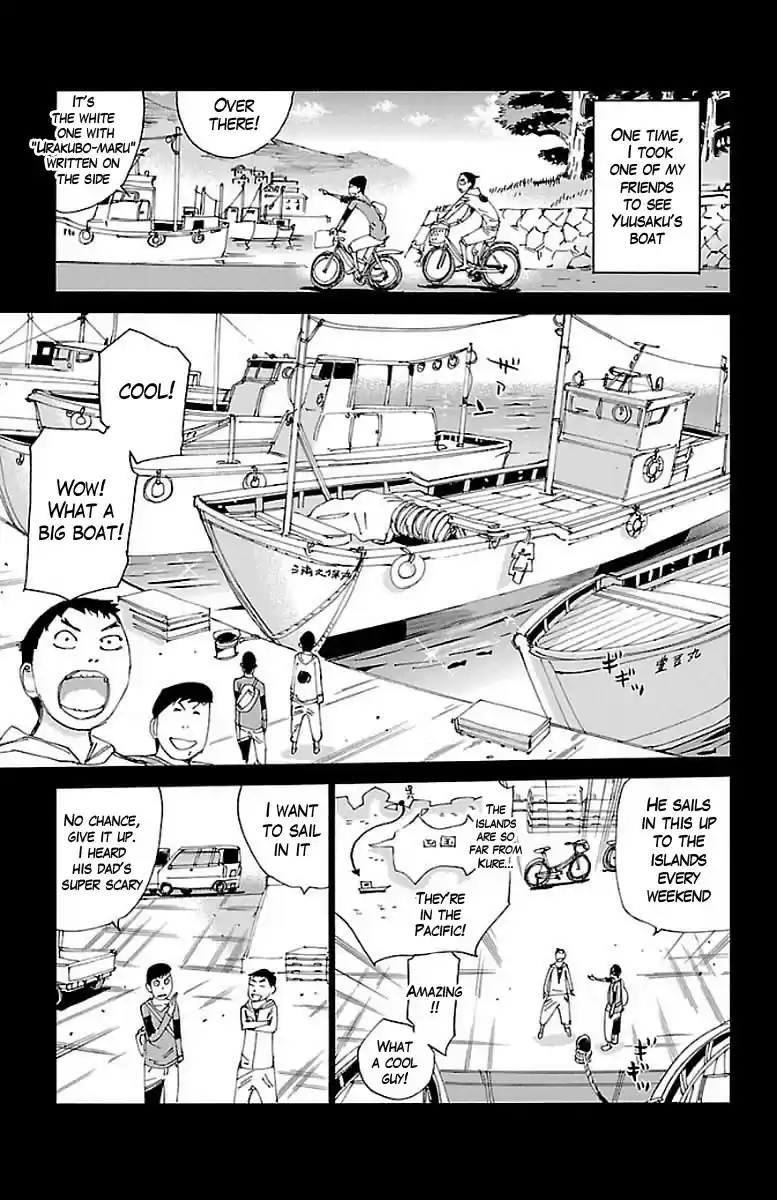 Yowamushi Pedal Chapter 443: Urakubo Yuusaku