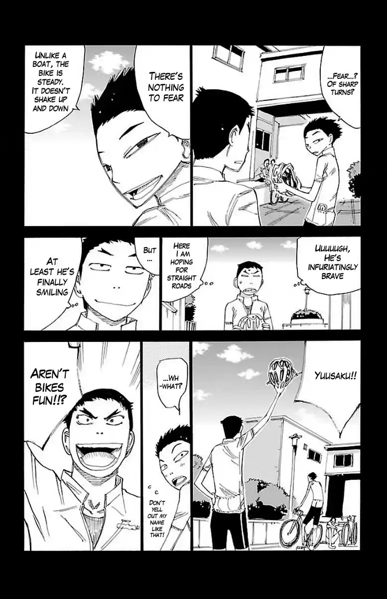 Yowamushi Pedal Chapter 443: Urakubo Yuusaku