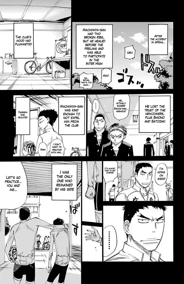 Yowamushi Pedal Chapter 444: Machimiya And Urakubo