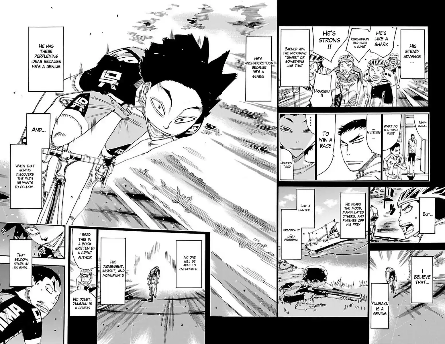 Yowamushi Pedal Chapter 444: Machimiya And Urakubo