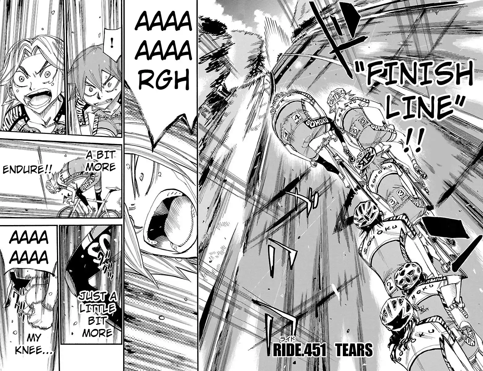 Yowamushi Pedal Chapter 451