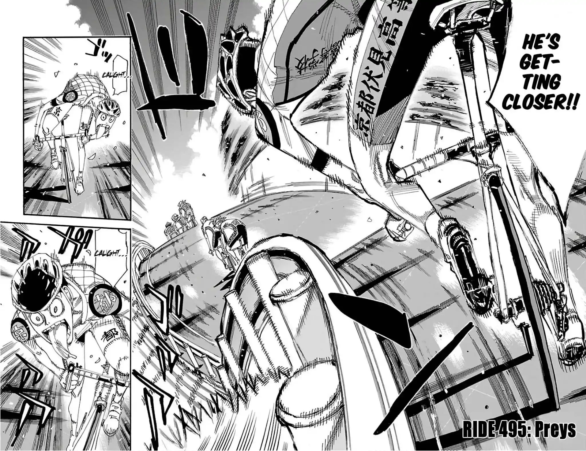 Yowamushi Pedal Chapter 495