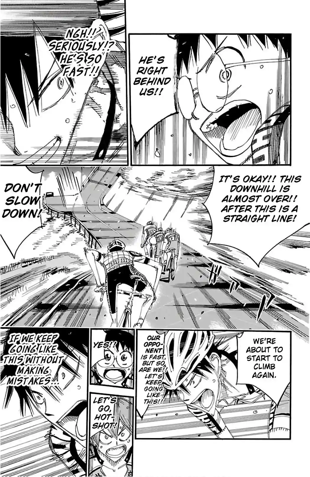 Yowamushi Pedal Chapter 495