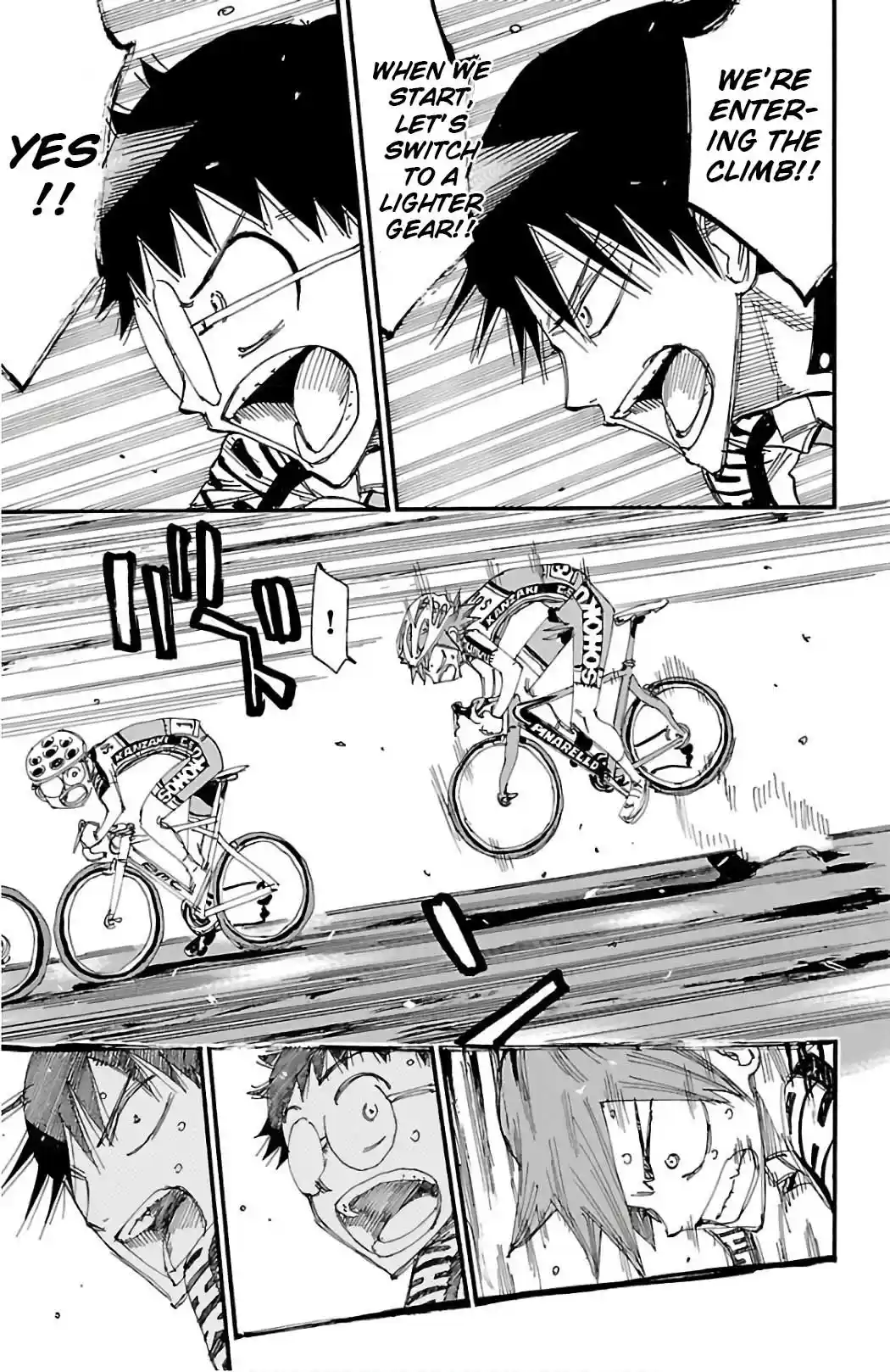 Yowamushi Pedal Chapter 495
