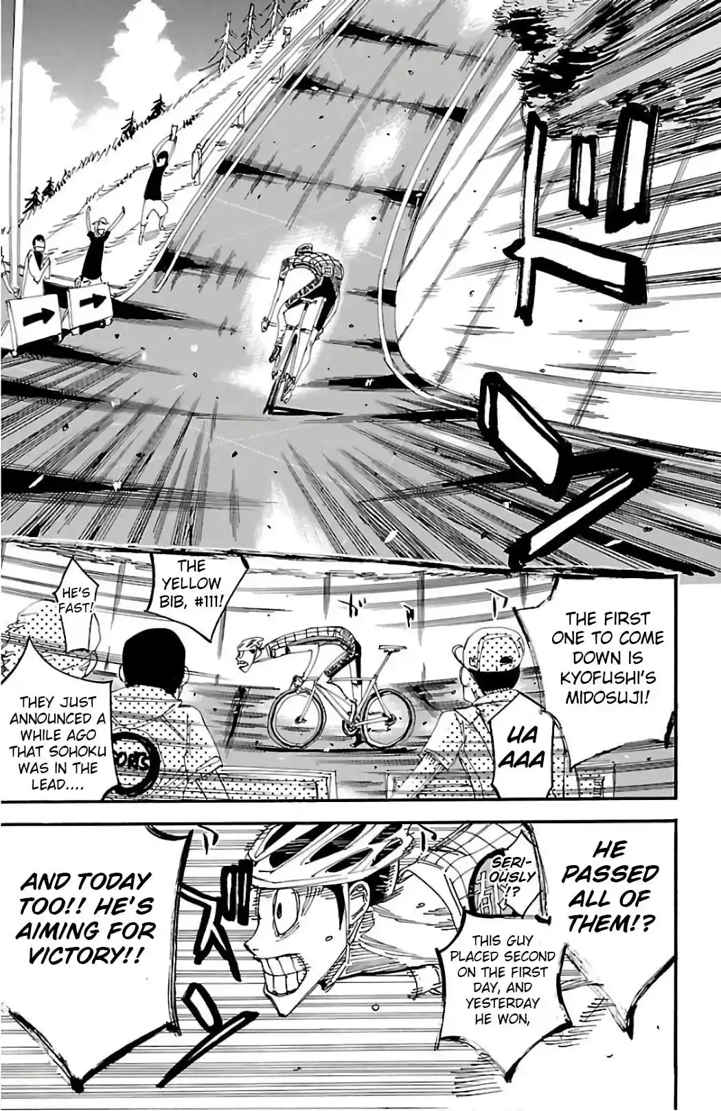 Yowamushi Pedal Chapter 496