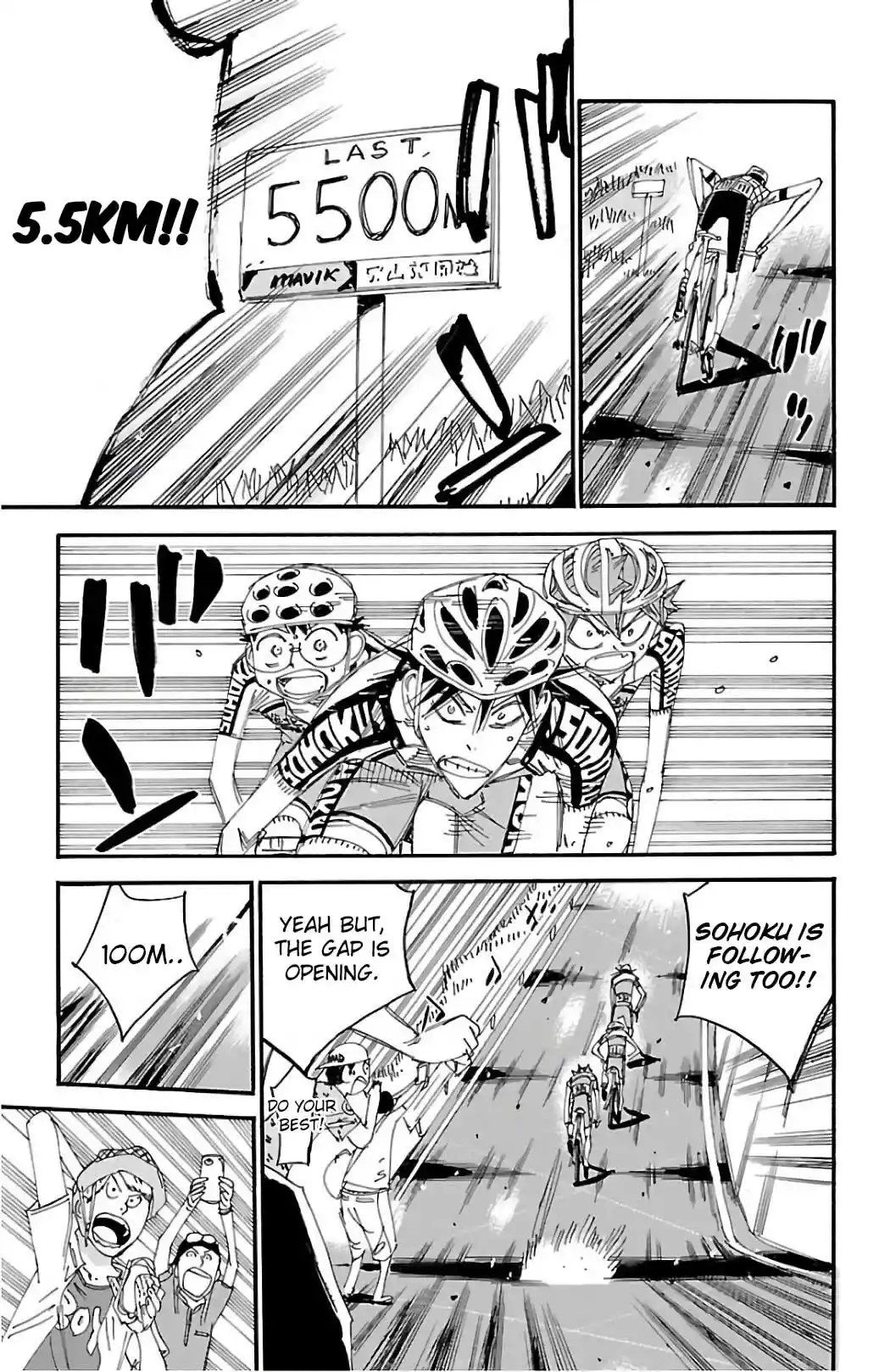 Yowamushi Pedal Chapter 496