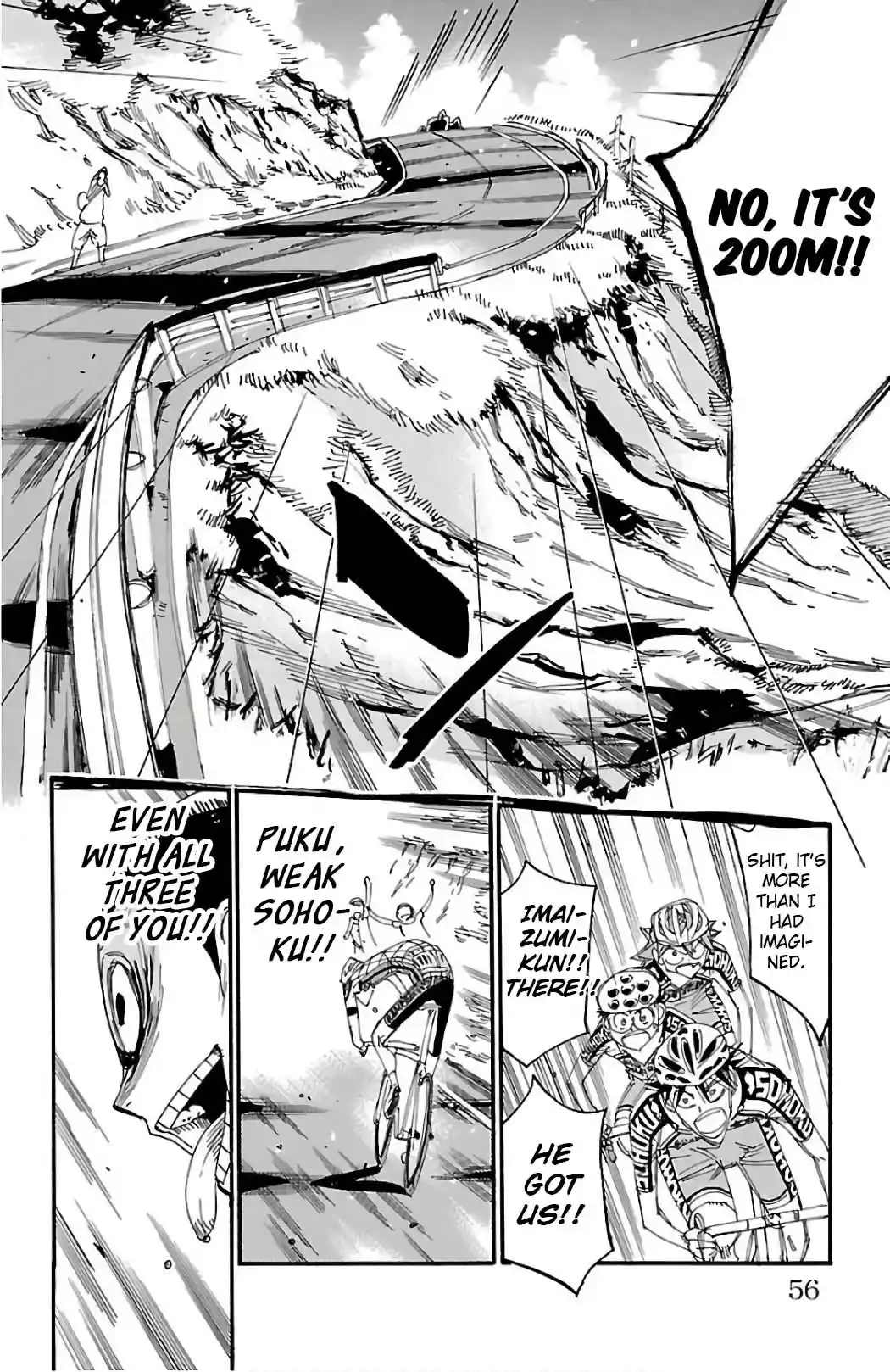 Yowamushi Pedal Chapter 496