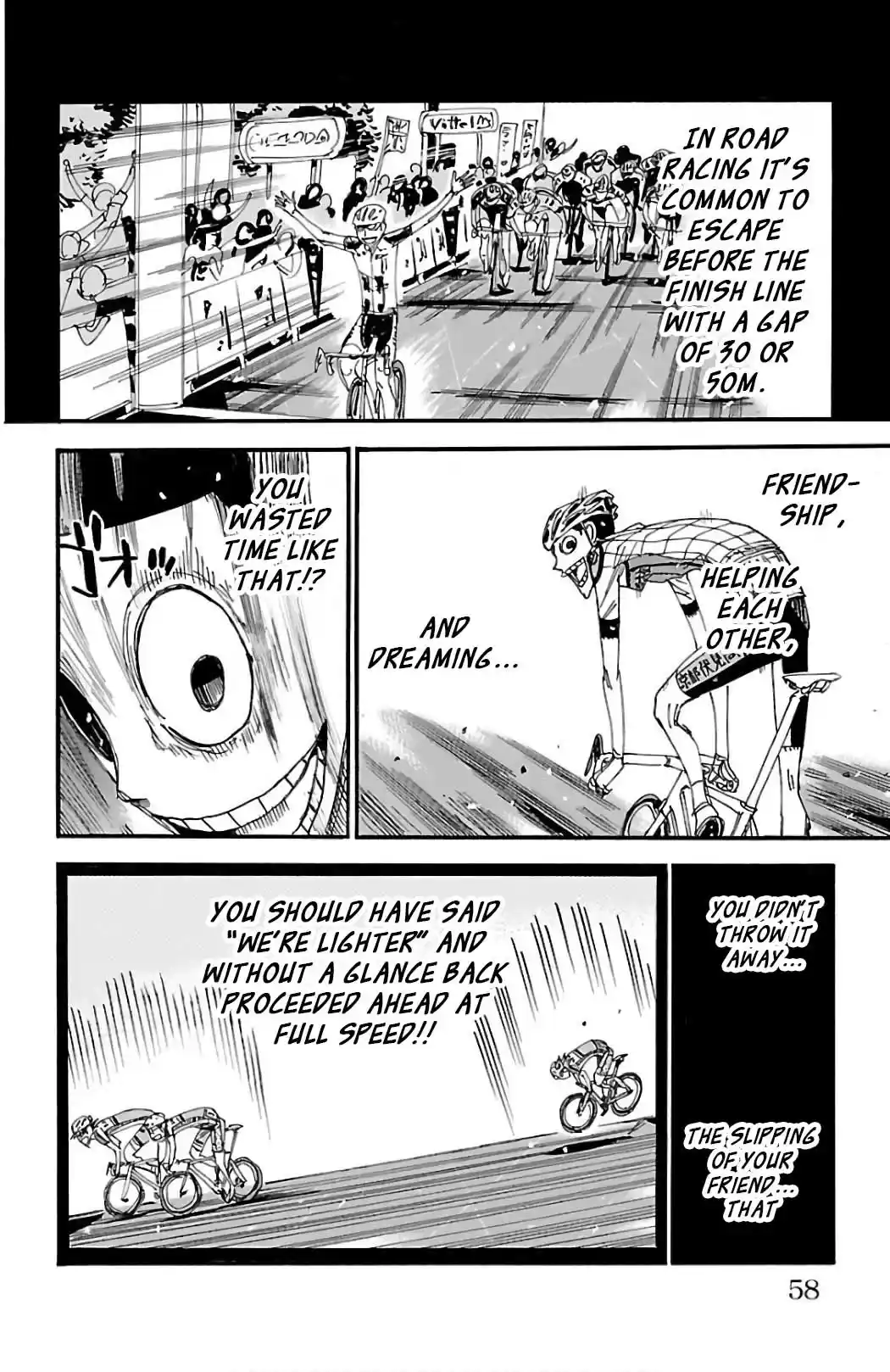 Yowamushi Pedal Chapter 496