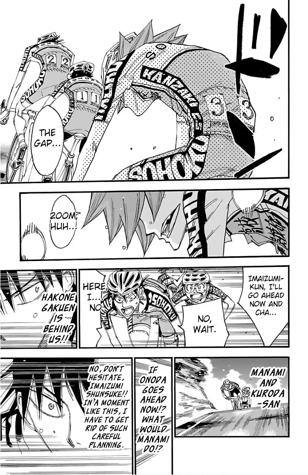 Yowamushi Pedal Chapter 496