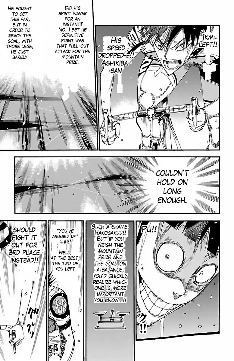 Yowamushi Pedal Vol. 47 Ch. 406 The final fake