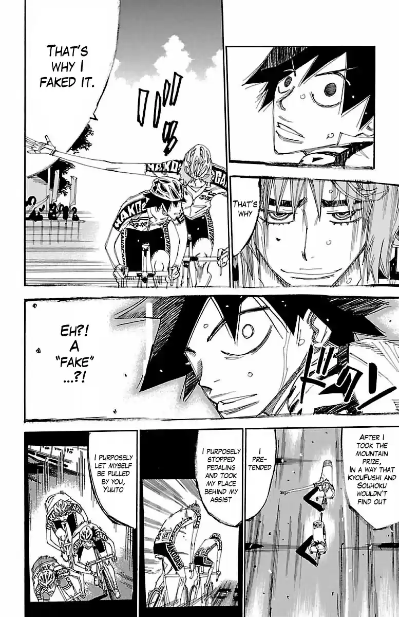 Yowamushi Pedal Vol. 47 Ch. 406 The final fake