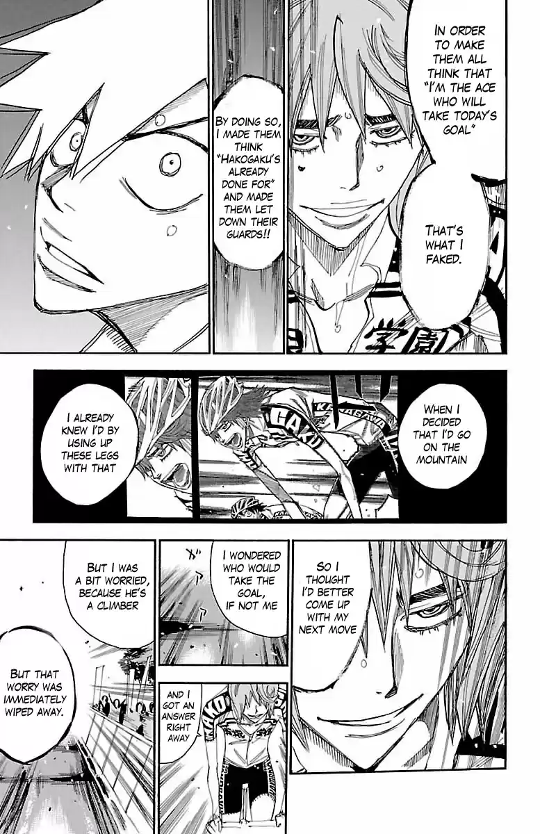 Yowamushi Pedal Vol. 47 Ch. 406 The final fake
