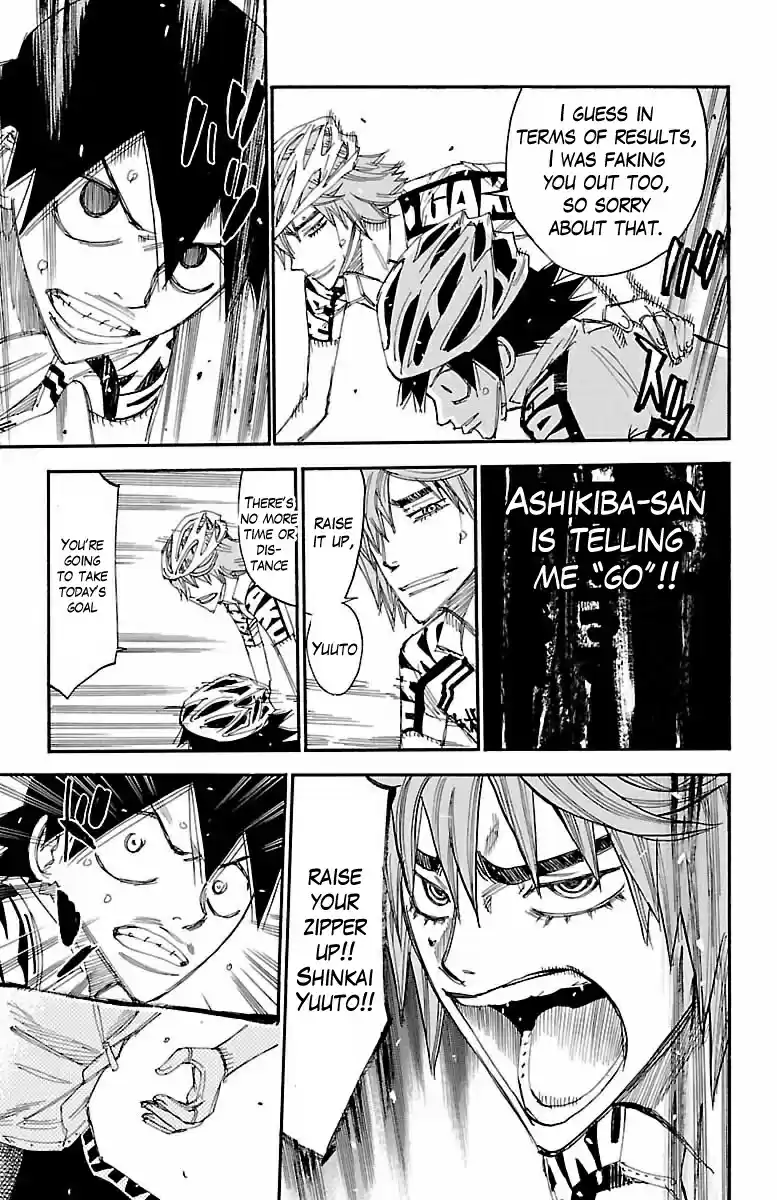 Yowamushi Pedal Vol. 47 Ch. 406 The final fake