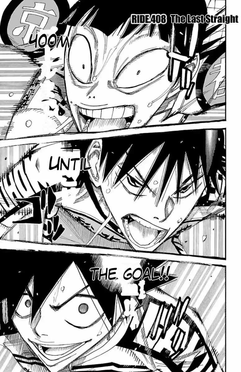 Yowamushi Pedal Vol. 48 Ch. 408 The last straight