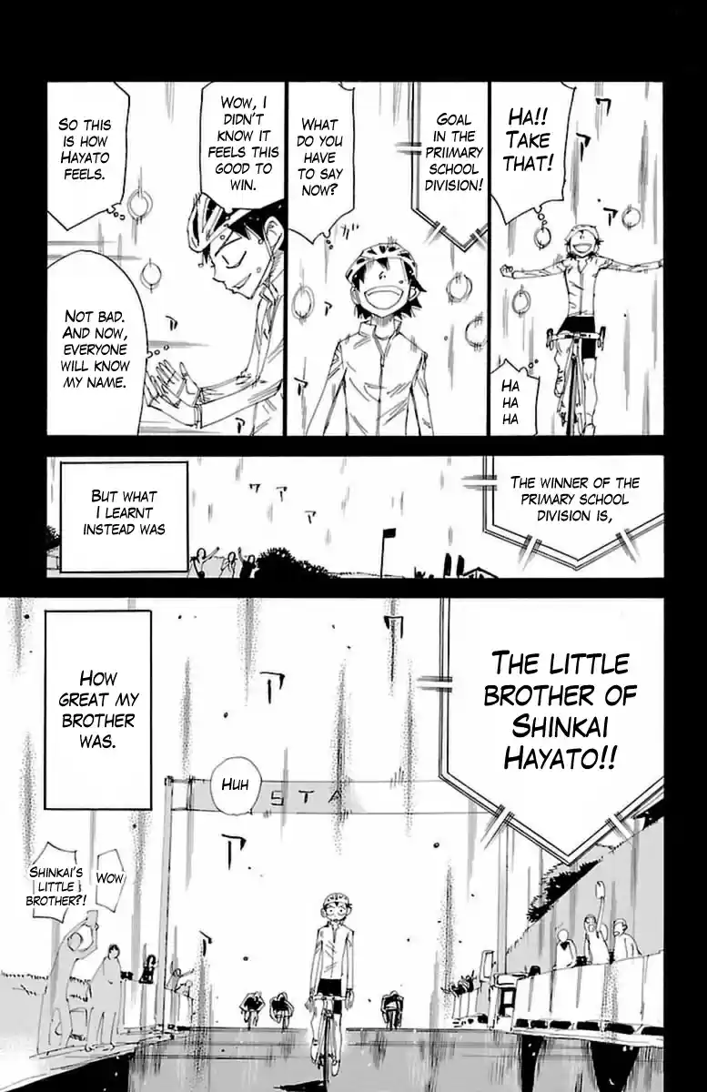 Yowamushi Pedal Vol. 48 Ch. 412 Shinkai Yuto