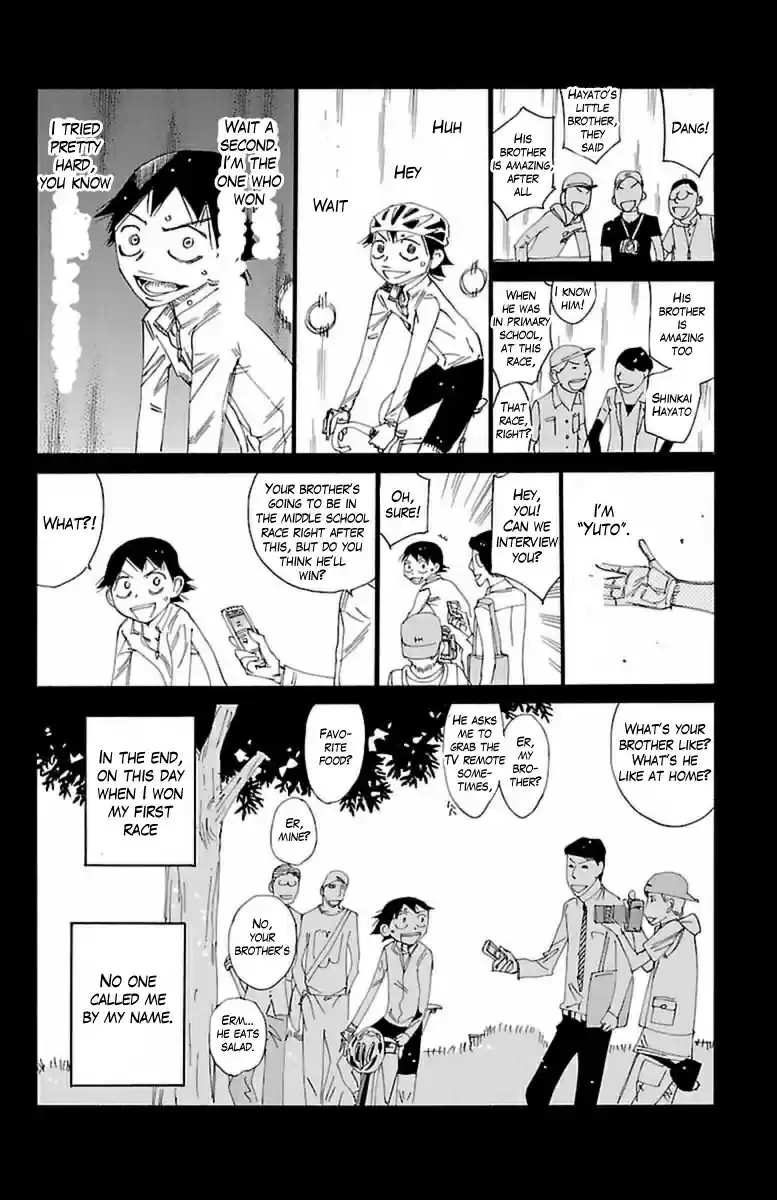 Yowamushi Pedal Vol. 48 Ch. 412 Shinkai Yuto